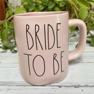 Rae Dunn Pink Bride to Be Oversized Mug